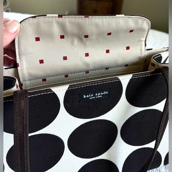 LAST CHANCE !! Kate Spade  NWOT Graphic Dot Sam Bag, Impeccable Condition!!💫💫🔥🔥 - Picture 8 of 11